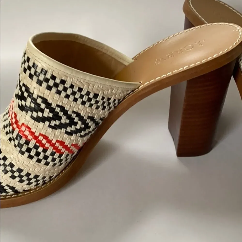 J. Crew Marlow Fabric Mules 10